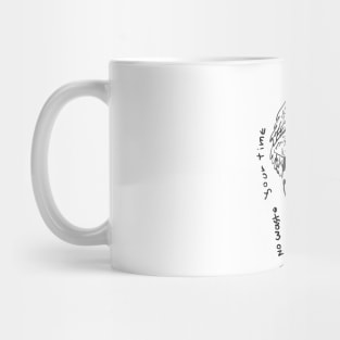 The Wingerman (Bird Man) or The Yuppie of Emptiness Mug